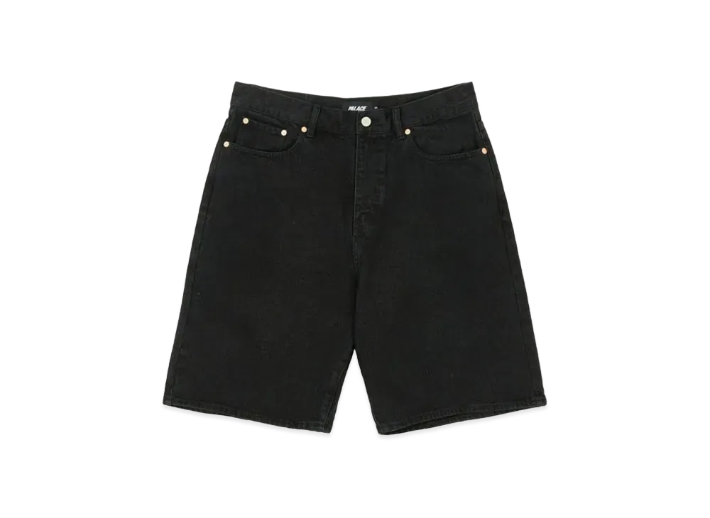 PALACE Jean Short "Black Wash"
