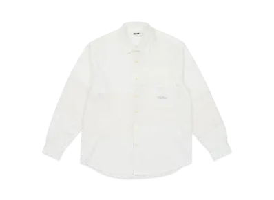 PALACE Crochet Patchwork Shirt "White"