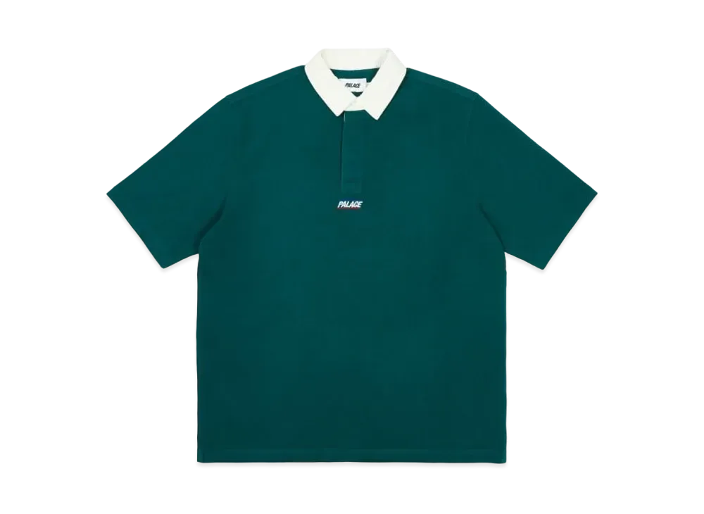 PALACE Wide Rugby Polo "Green"