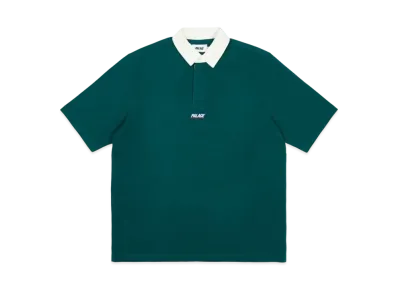 PALACE Wide Rugby Polo "Green"