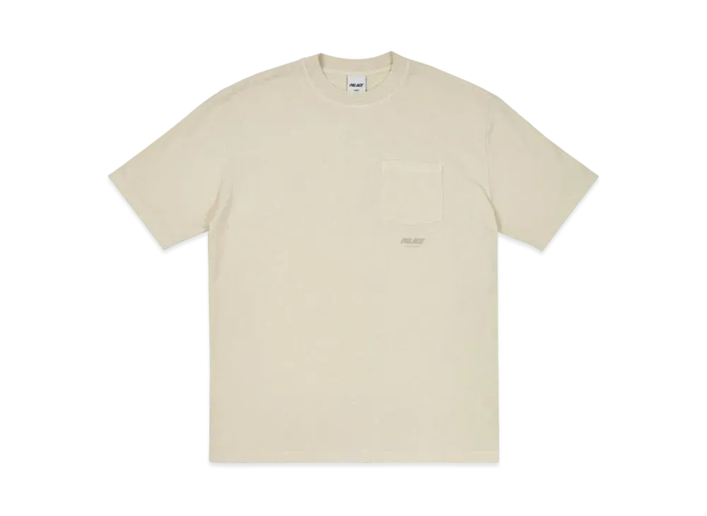 PALACE Pigment Pocket T-Shirt "White"