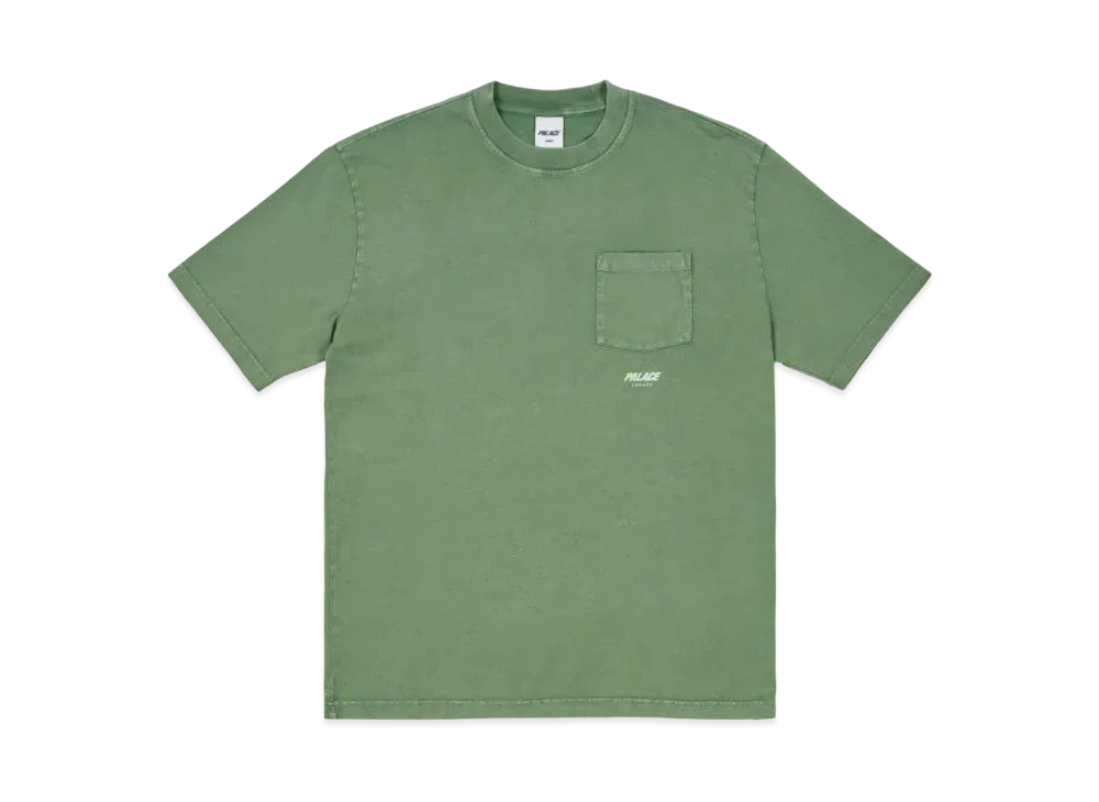 PALACE Pigment Pocket T-Shirt "Green"
