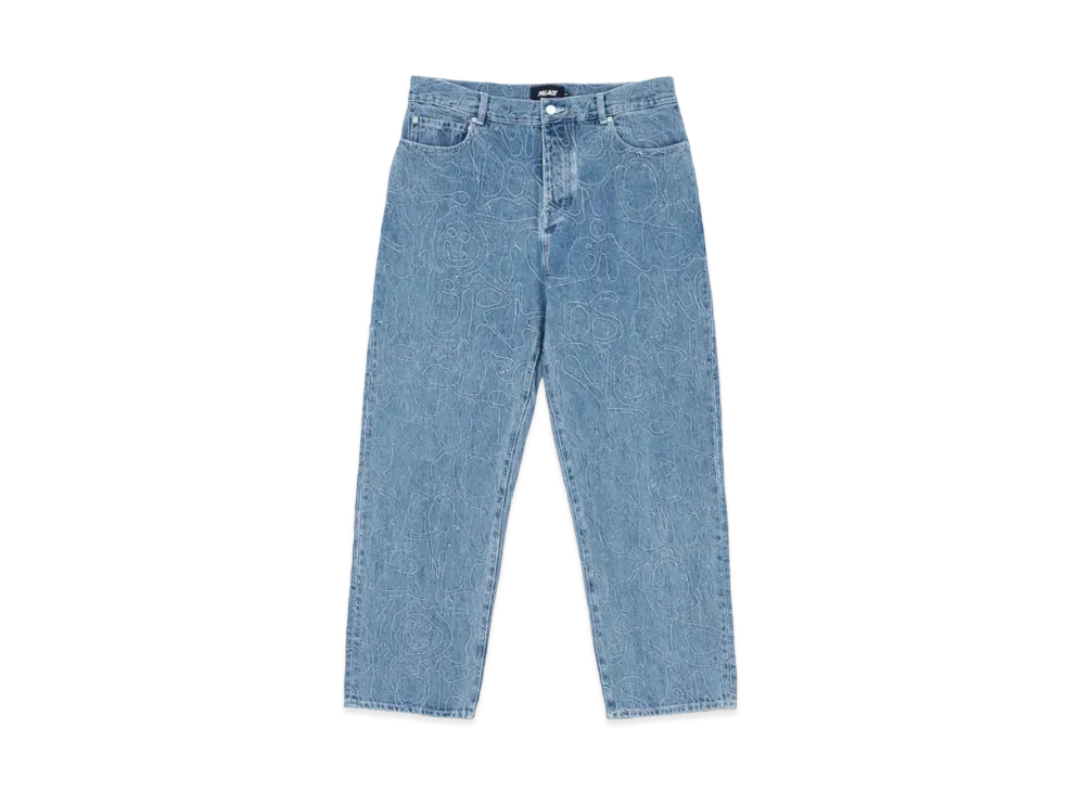 PALACE P45 Splat Jean "Stone Wash"