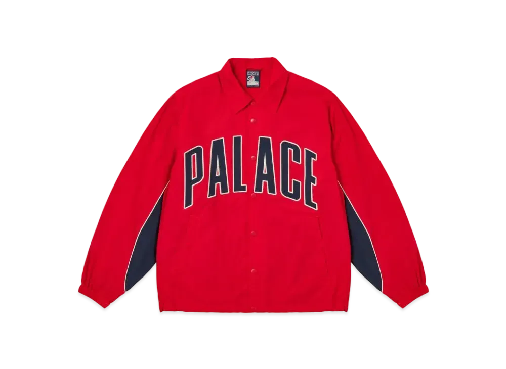 パレス アーチウェイ コーチ ジャケット "レッド"