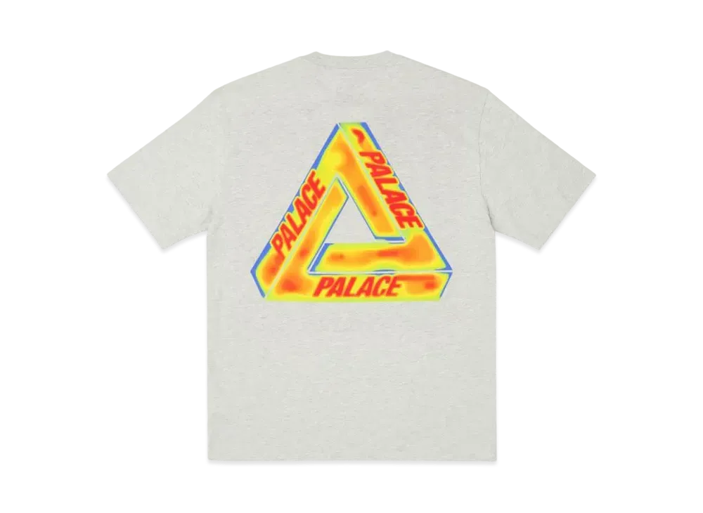 PALACE Heat Sensi T-Shirt "Grey Marl"