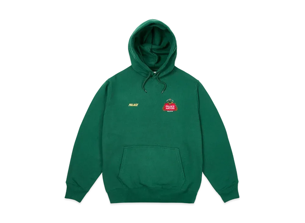 PALACE x Stella Artois Hoodie "Green"
