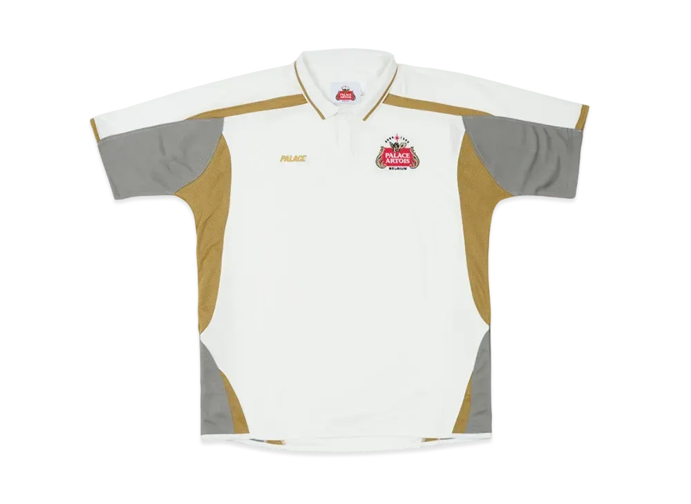 PALACE x Stella Artois Tech Polo "White"