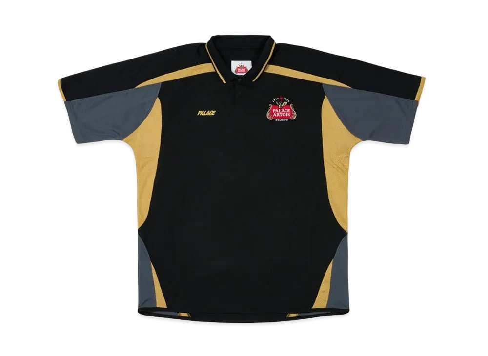 PALACE x Stella Artois Tech Polo "Black"