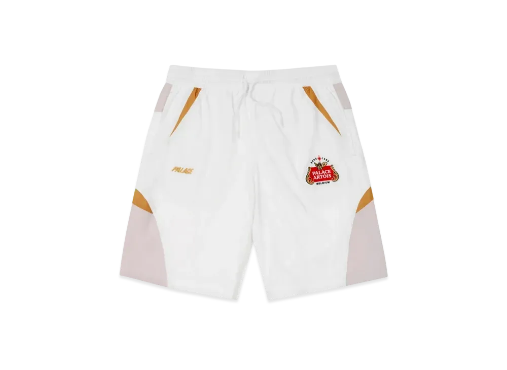 PALACE x Stella Artois Tech Shorts "White"