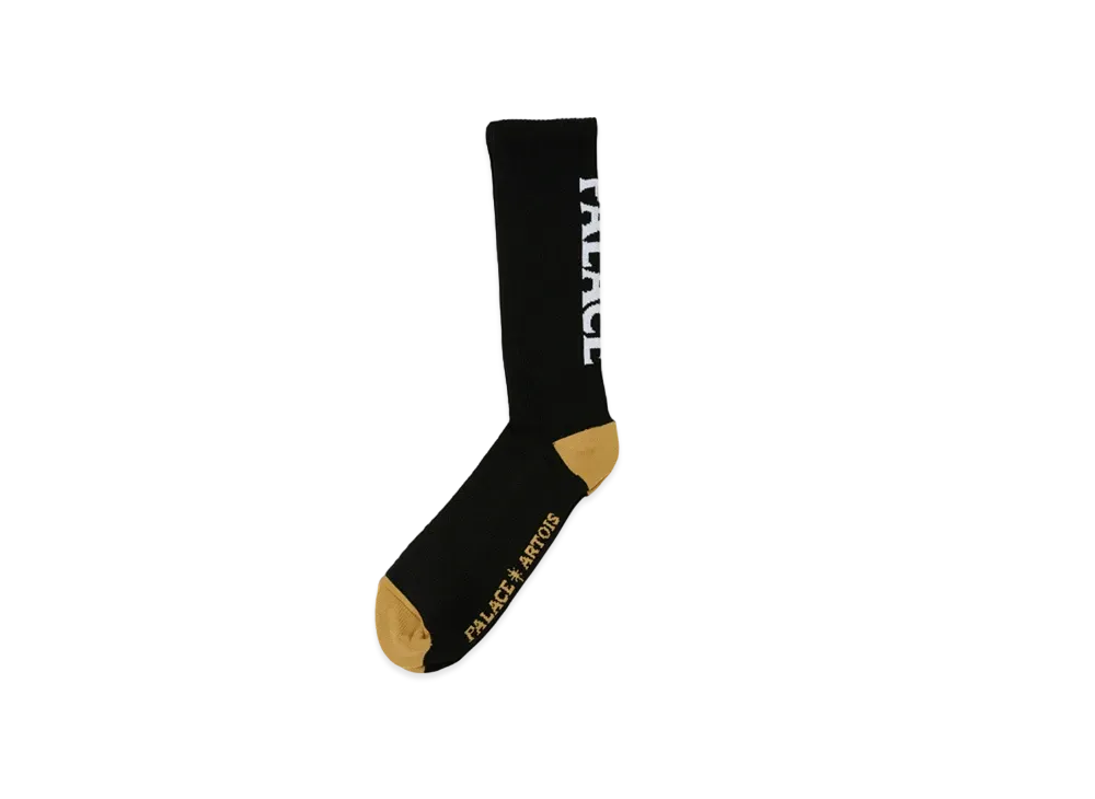 PALACE x Stella Artois Socks "Black"