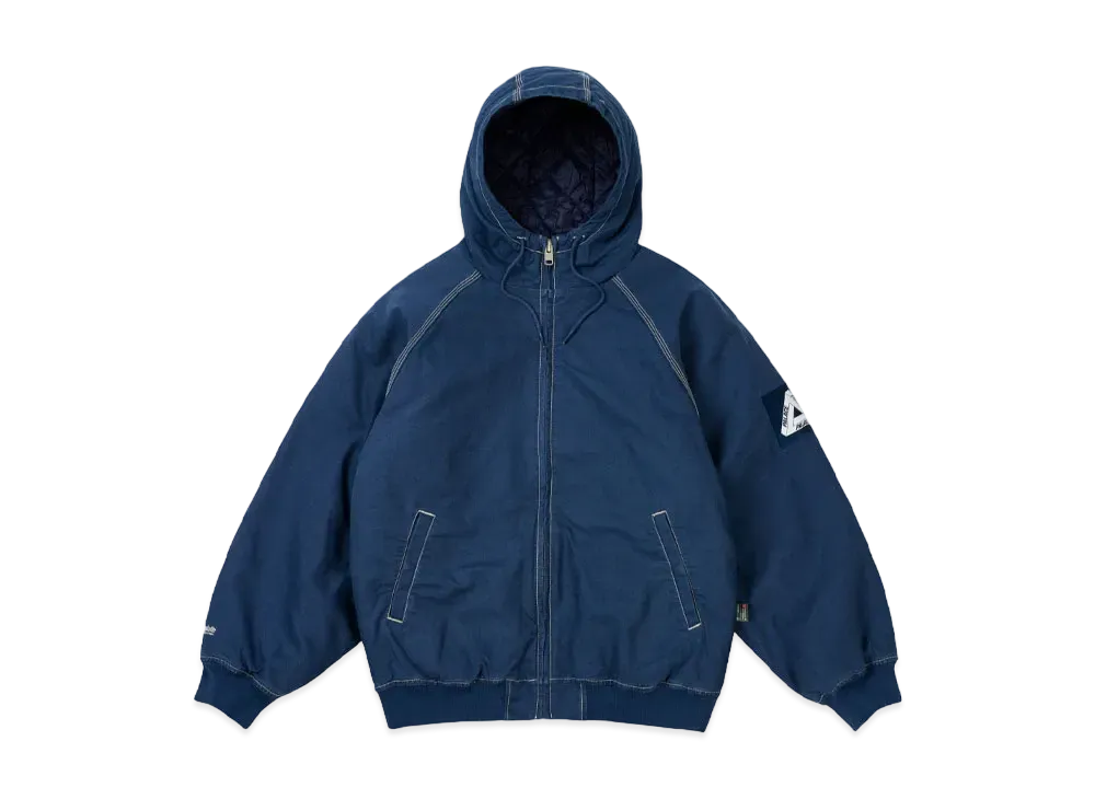 PALACE 10 Oz Hooded Jacket "Navy"