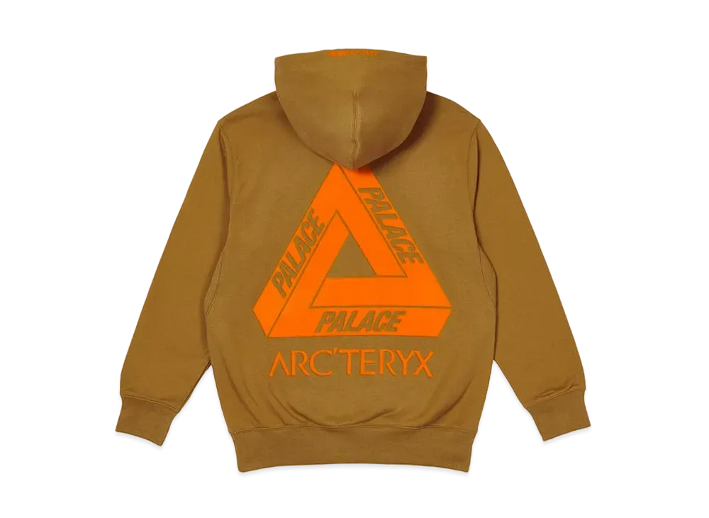 PALACE / Arc'Teryx Alpha Hood "Brown" P19ARXHD002