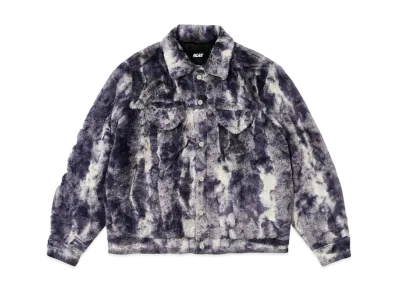 PALACE Furry Trucker Jacket "Grey"