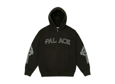 PALACE Celtic Zip Hood "Black"