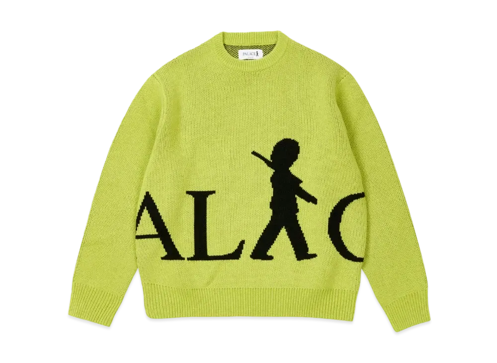 PALACE Guard Knit "Lime"