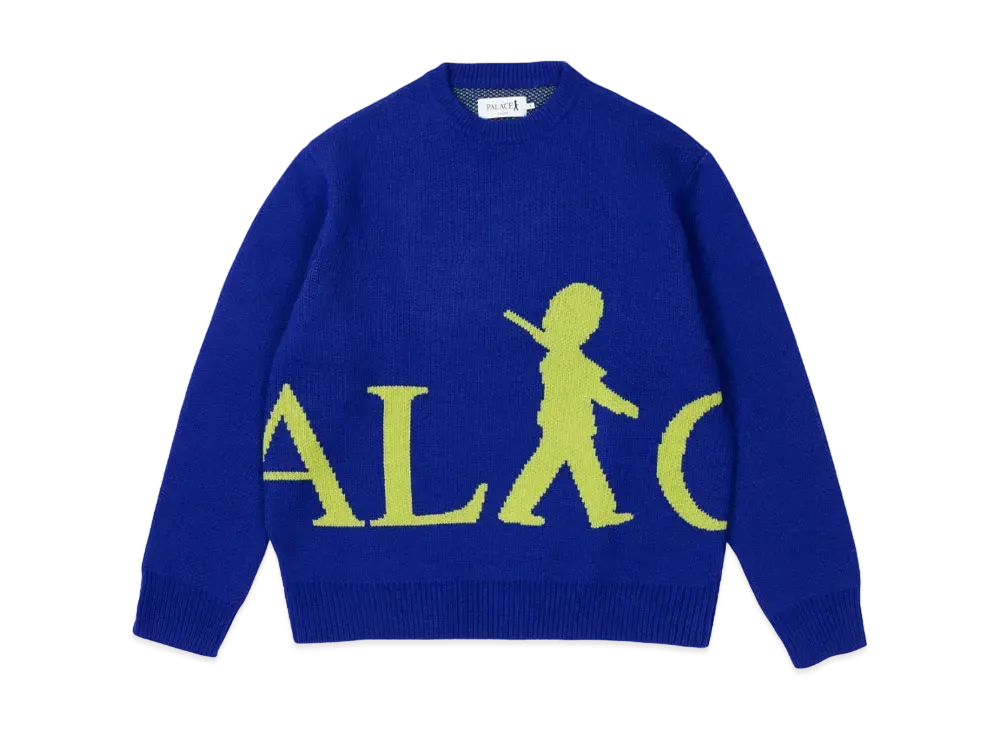 PALACE Guard Knit "Royal Blue"