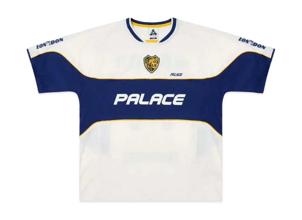 PALACE Palamat Jersey "White / Navy"