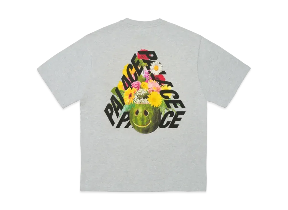 PALACE P-3 Punch T-Shirt "Grey Marl"
