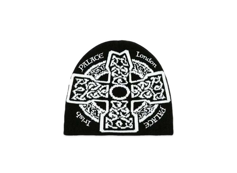 PALACE Celtic Nein Cuff Beanie "Black"