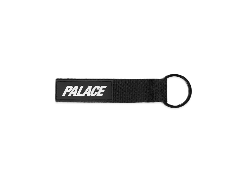 PALACE Webbing Keyring "Black"