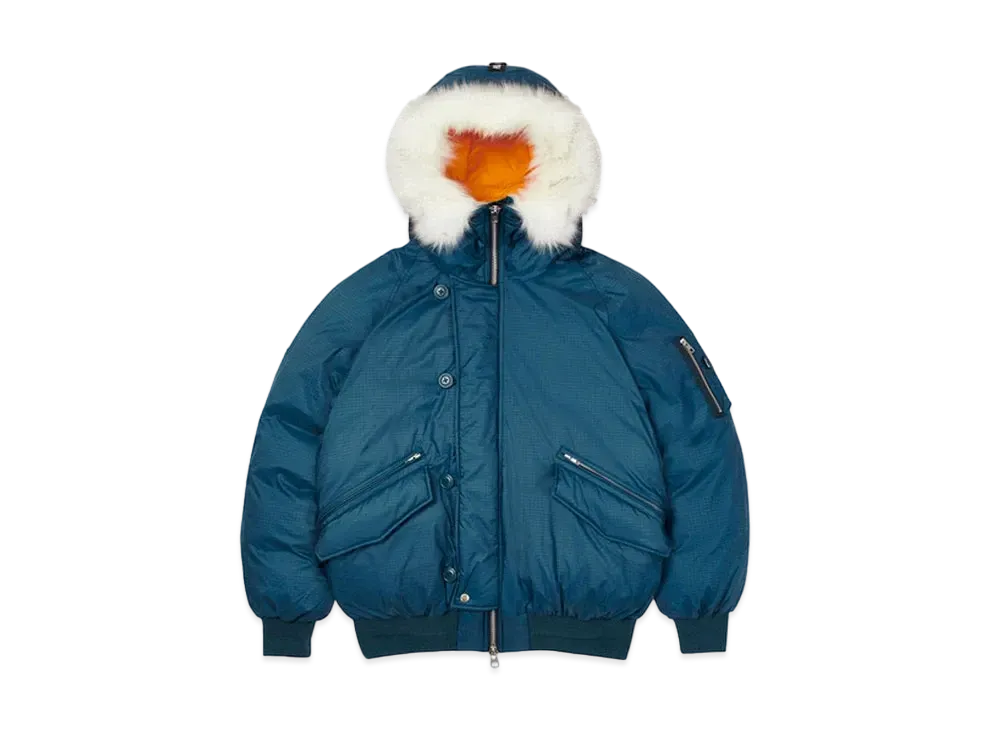 PALACE P-2B Short Parka "Blue"