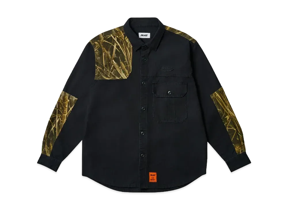PALACE Maximum Overshirt "Black"