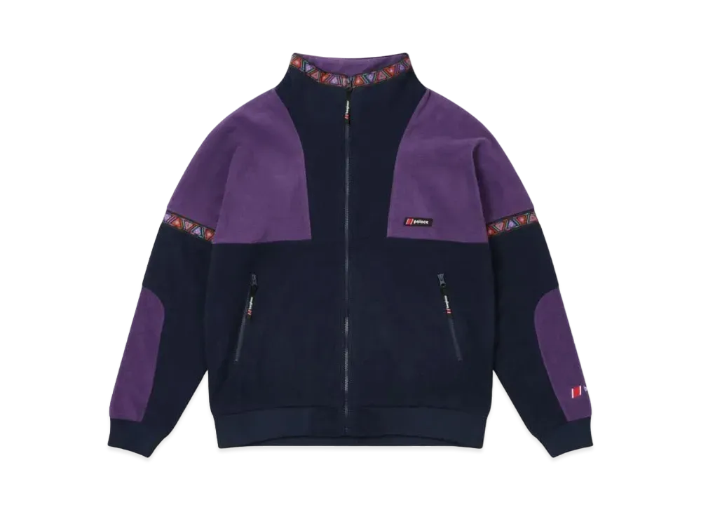 PALACE x Berghaus Fleece Zip-Up Jacket "Purple"