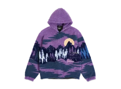 PALACE Palaska Fleece Jacket "Purple"