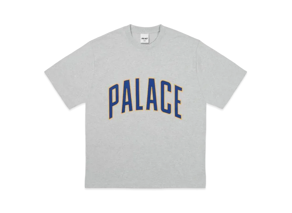 PALACE Athletic Heavy T-Shirt "Grey Marl"