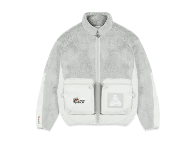 PALACE Polartec High-Loft Teddy Fleece Jacket "White"