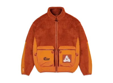 PALACE Polartec High-Loft Teddy Fleece Jacket "Orange"