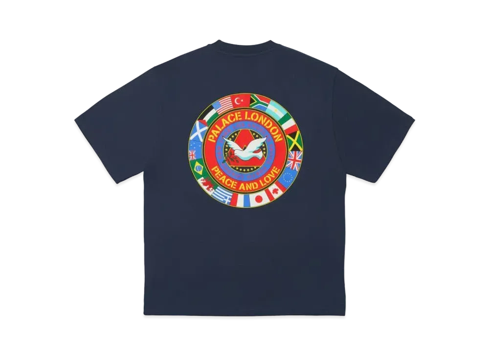 PALACE Nations T-Shirt "Navy"
