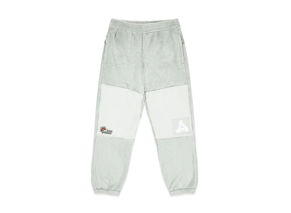 PALACE Polartec High-Loft Teddy Fleece Joggers "White"