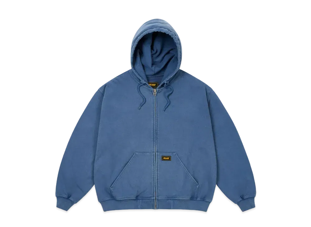 PALACE Triple Stitch Zip Hood Pigment "Navy"