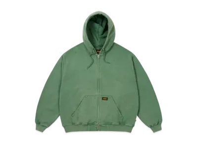 PALACE Triple Stitch Zip Hood Pigment "Green"