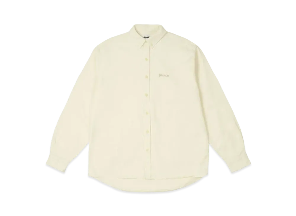 PALACE Oxford Shirt "Soft White"