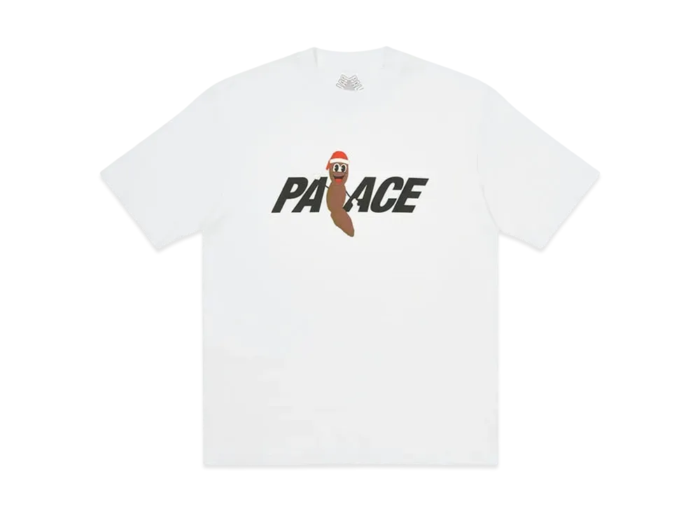 PALACE Mr Hankey T-Shirt "White"