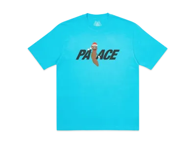 PALACE Mr Hankey T-Shirt "Blue"