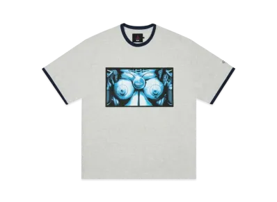 PALACE x Vivienne Westwood Ringer T-Shirt "Grey Marl"