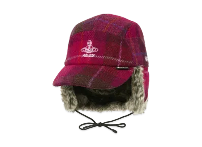 PALACE x Vivienne Westwood Gore-Tex Shooting Cap "Plaid Pink"