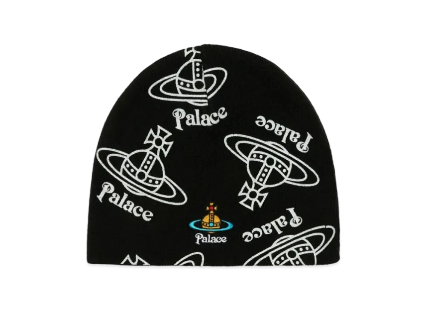 PALACE x Vivienne Westwood Jersey Beanie PALACE x Vivienne Westwood Jersey Beanie