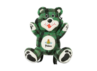 PALACE x Vivienne Westwood Teddy Bag "Green Tartan"