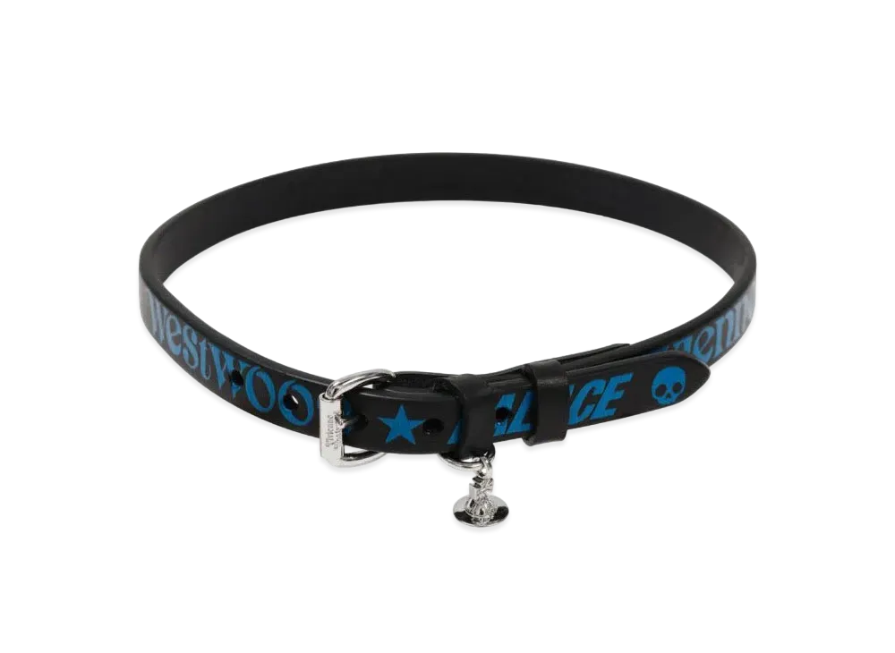 PALACE x Vivienne Westwood Leather Choker "Black"