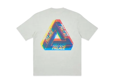 PALACE Tri-Ferg Colour Blur T-Shirt "Grey"