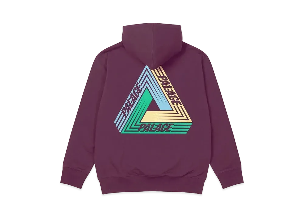 PALACE Tri-Dart Hood "Burgundy"