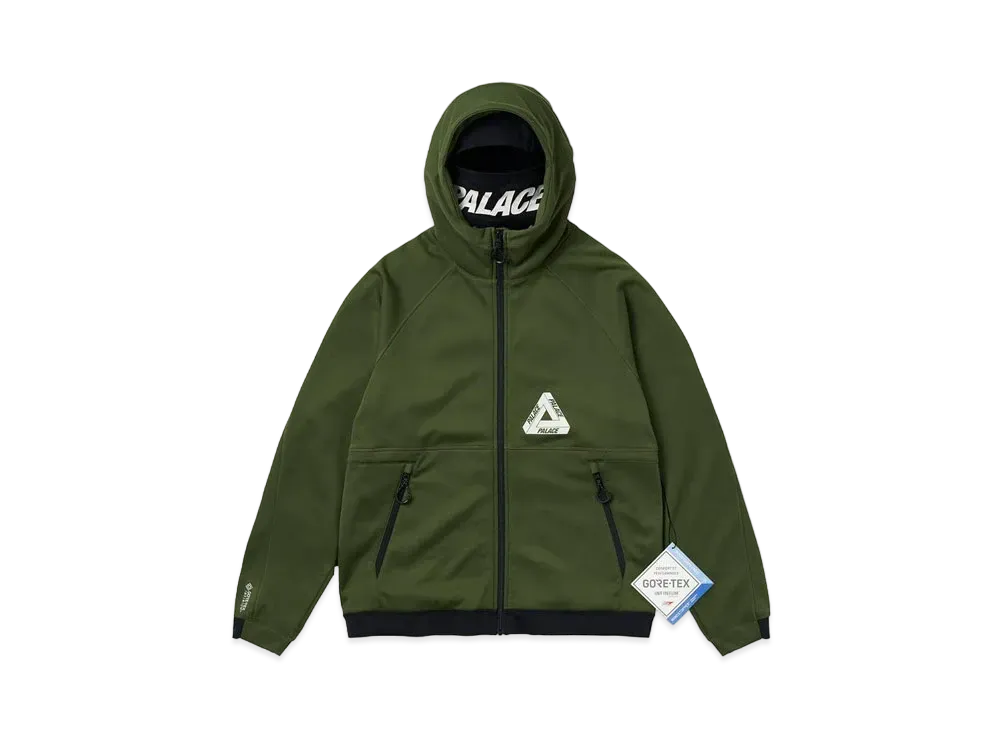 PALACE Gore-Tex Masked Soft Shell Jacket "Green"