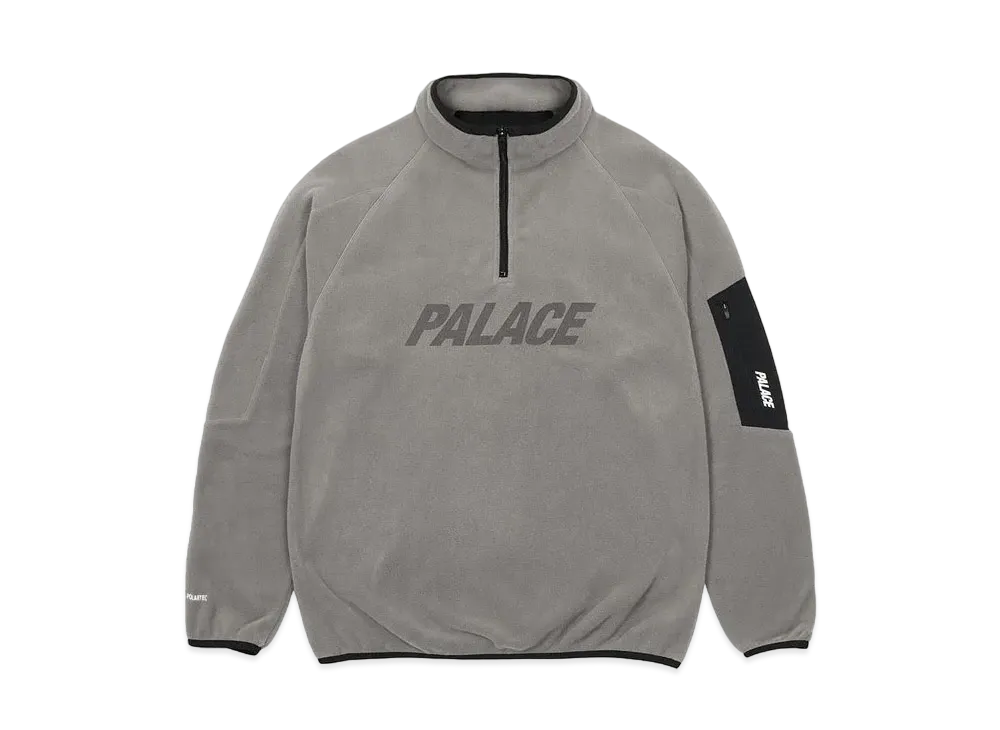 PALACE Polartec 1/4 Zip "Grey"