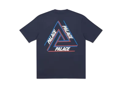 PALACE Basically A Tri-Ferg T-Shirt "Navy"