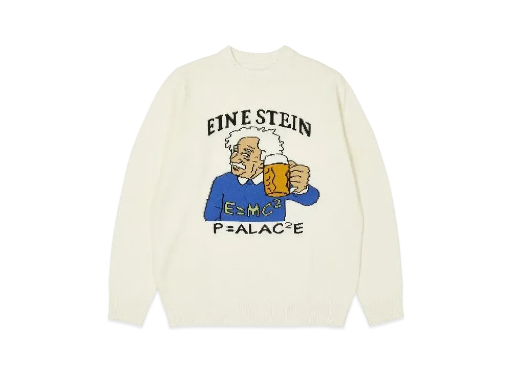 PALACE EINE STEIN KNIT "White"