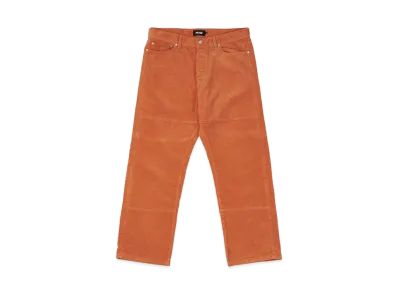 PALACE WASHED CORD TROUSER "Brandy"